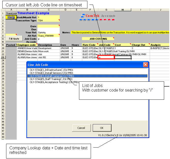 Lookup Enterprise date