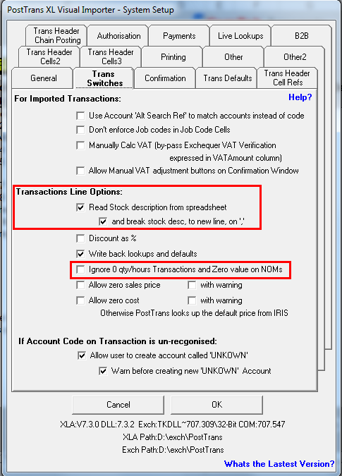 Description Switches